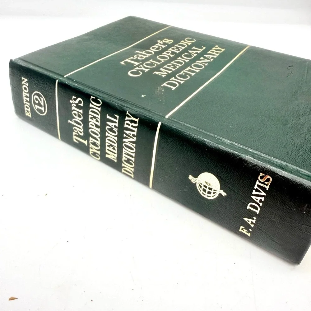 Tabers Cyclopedic Medical Dictionary 12th Edition Illustrated 1974 Thumb Indexed